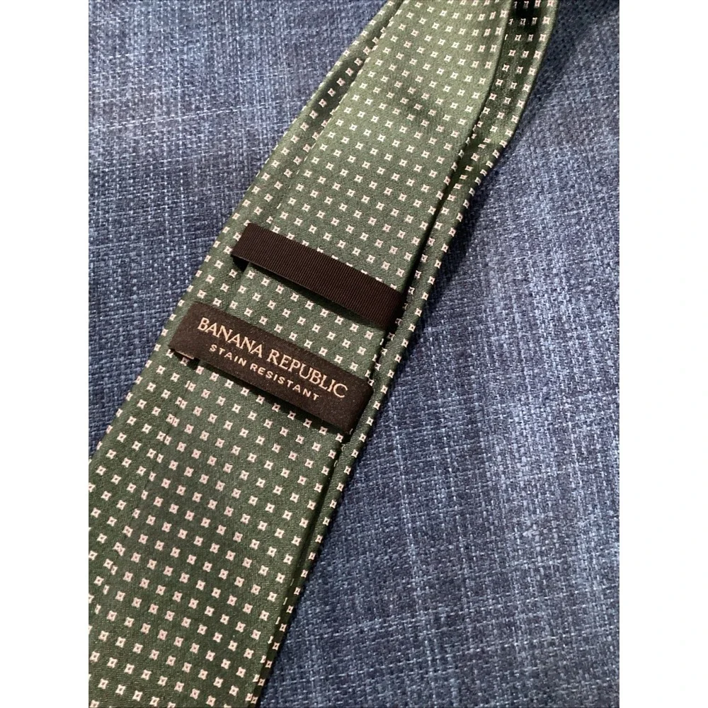 Banana Republic Men's Neck Tie Green